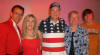 Branson, MO -- David Bancroft (founder of USA Patriotism!) his wife, Mary, and grandson, Colby, with Barbara Fairchild and husband and co-performer, Roy Morris, after Barbara's show on July 7, 2010.