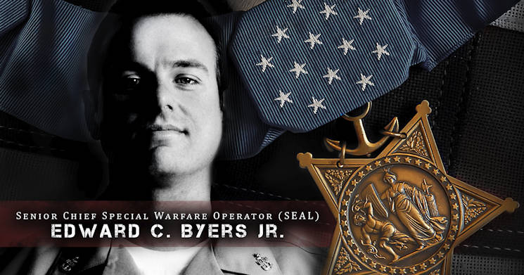 Navy Senior Chief Petty Officer Edward C. Byers Jr. - Medal of Honor Recipient